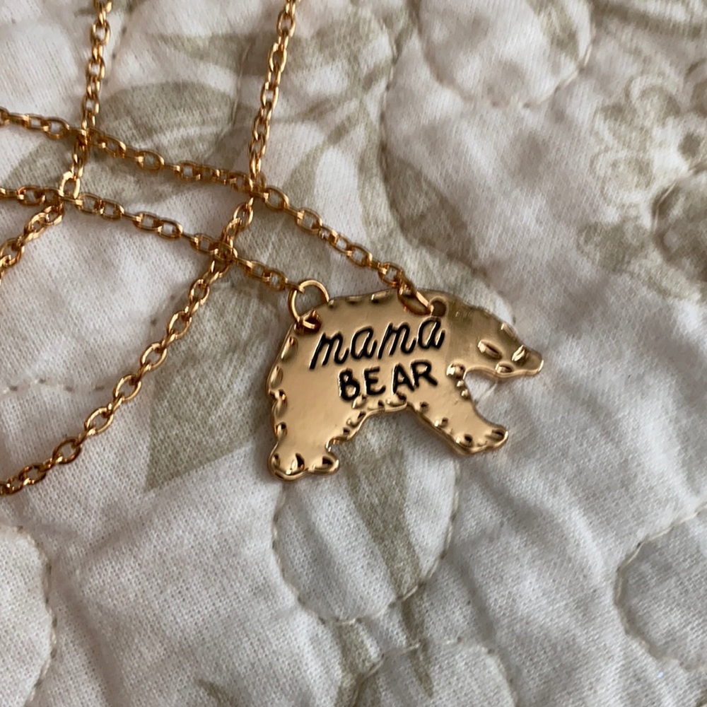 8” Necklace Mama Bear